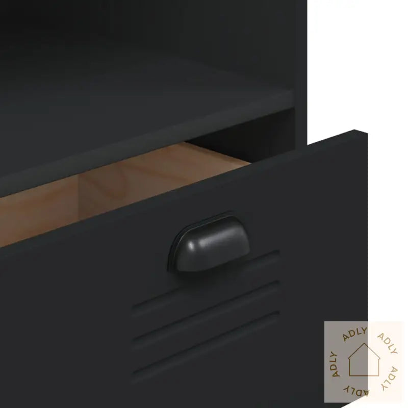 Bokhylle Viken Svart 80X40X90 Cm Konstruert Tre