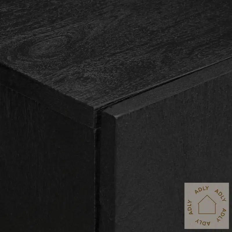 Skjenk Svart 60X33X75 Cm Konstruert Tre