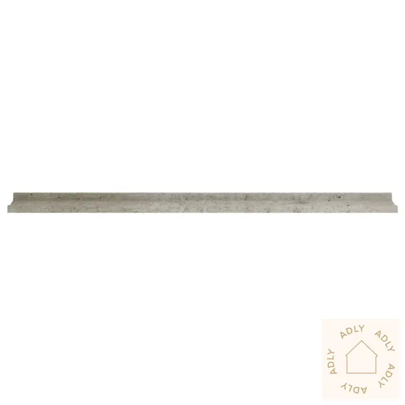 Vegghyller 2 Stk Betonggrå 115X9X3 Cm