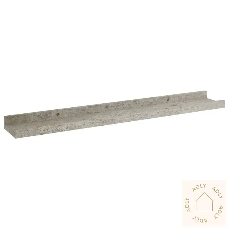 Vegghyller 2 Stk Betonggrå 60X9X3 Cm