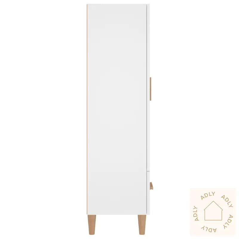 Highboard Hvit 70X31X115 Cm Konstruert Tre
