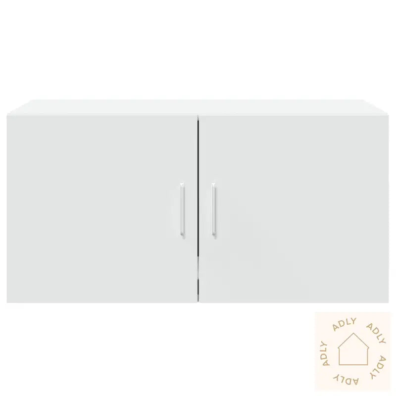 Veggskap Hvit 80X42,5X40 Cm Konstruert Tre