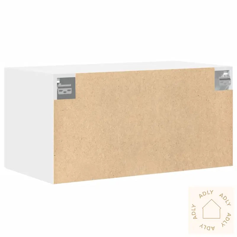 Veggskap Hvit 80X42,5X40 Cm Konstruert Tre