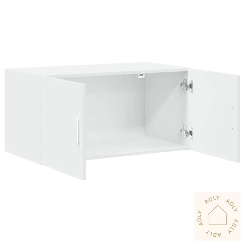 Veggskap Hvit 80X42,5X40 Cm Konstruert Tre