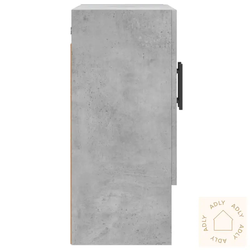 Veggskap Betonggrå 60X31X70 Cm Konstruert Tre