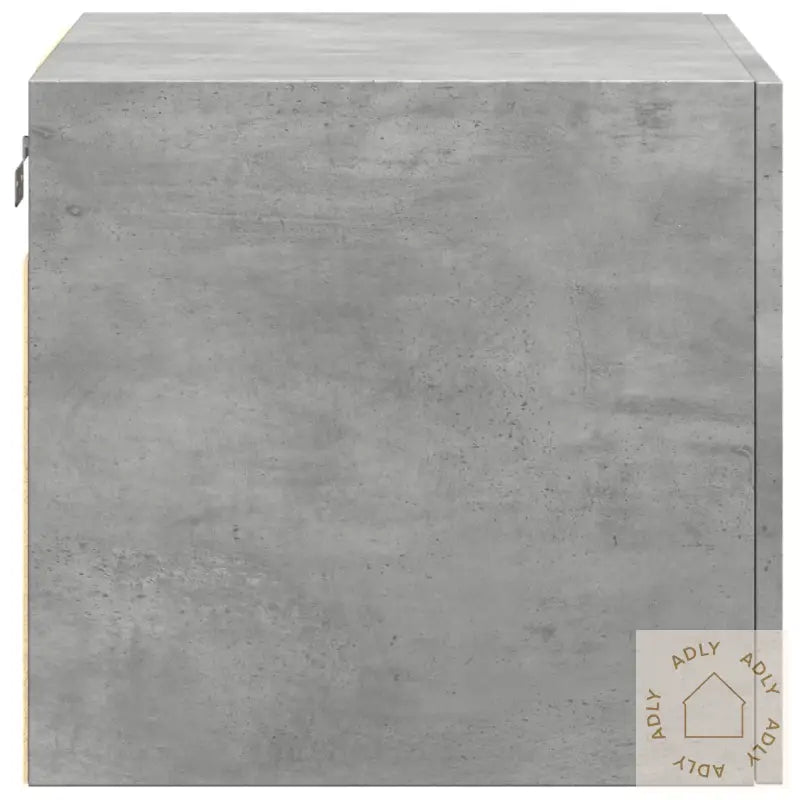 Veggskap Betonggrå 50X42,5X40 Cm Konstruert Tre