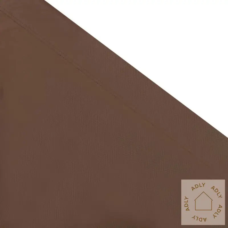 Utendørs Sofaseng Med Solskjerm Brun