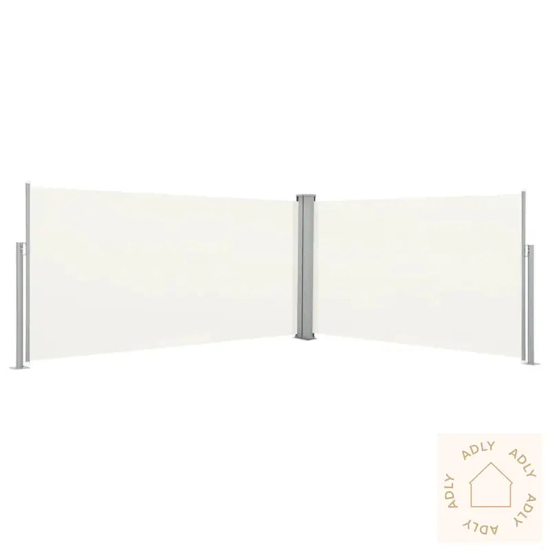 Uttrekkbar Sidemarkise 160X600 Cm Kremhvit