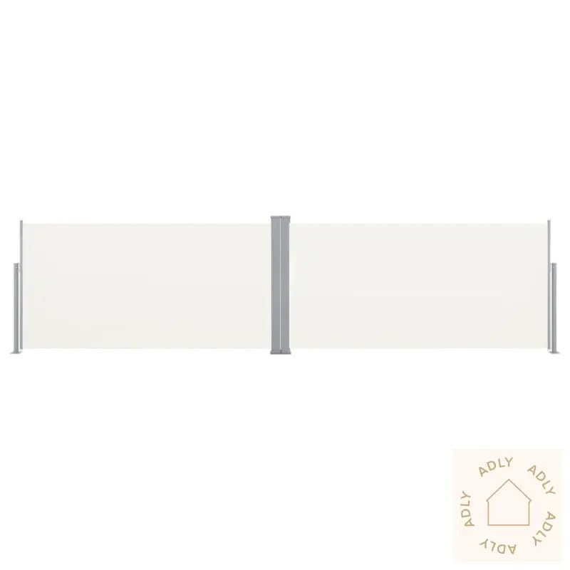 Uttrekkbar Sidemarkise 160X600 Cm Kremhvit