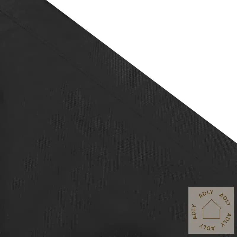 Utendørs Sofaseng Med Solskjerm Svart