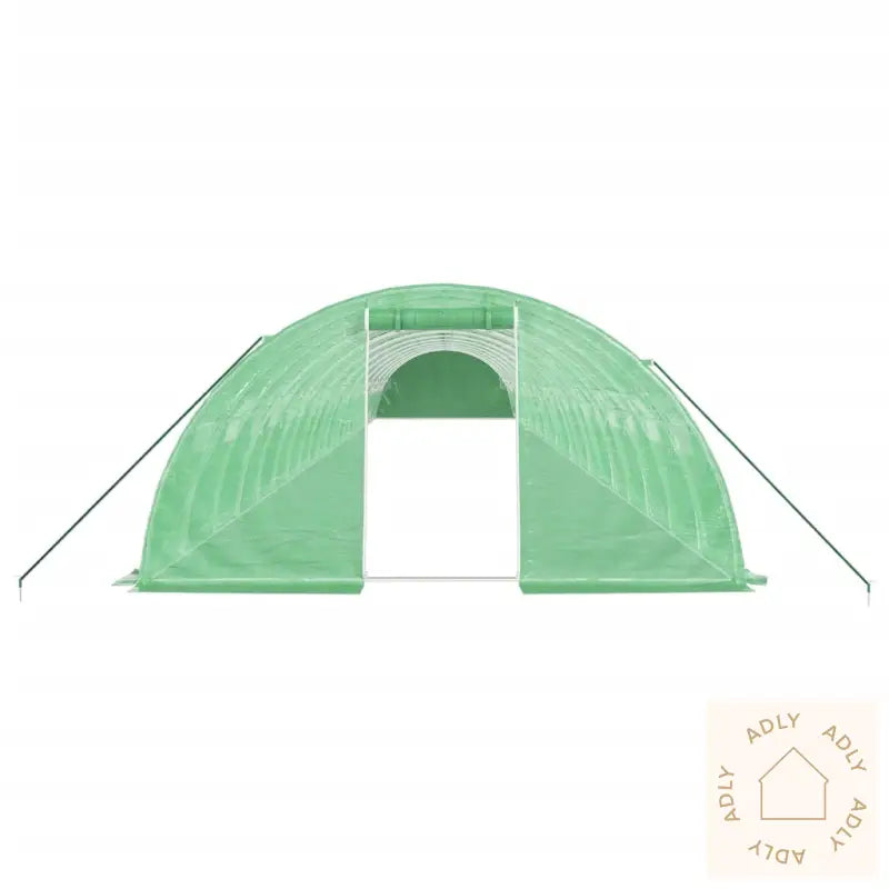 Drivhus Med Stålramme Grønn 88 M² 22X4X2 M