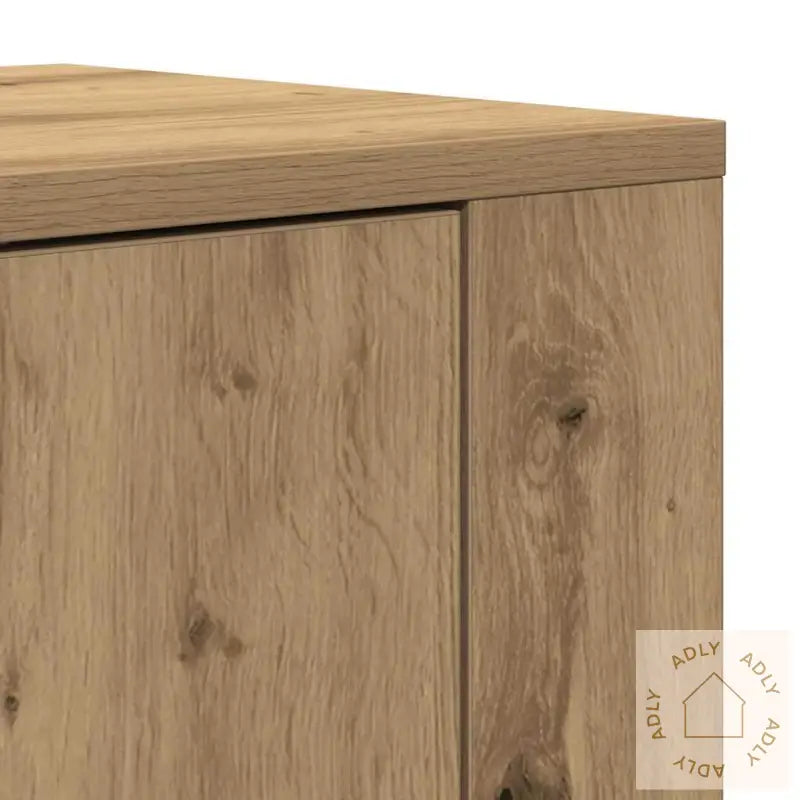 Høyskap I Artisan Eik 80X33X150 Cm Konstruert Tre