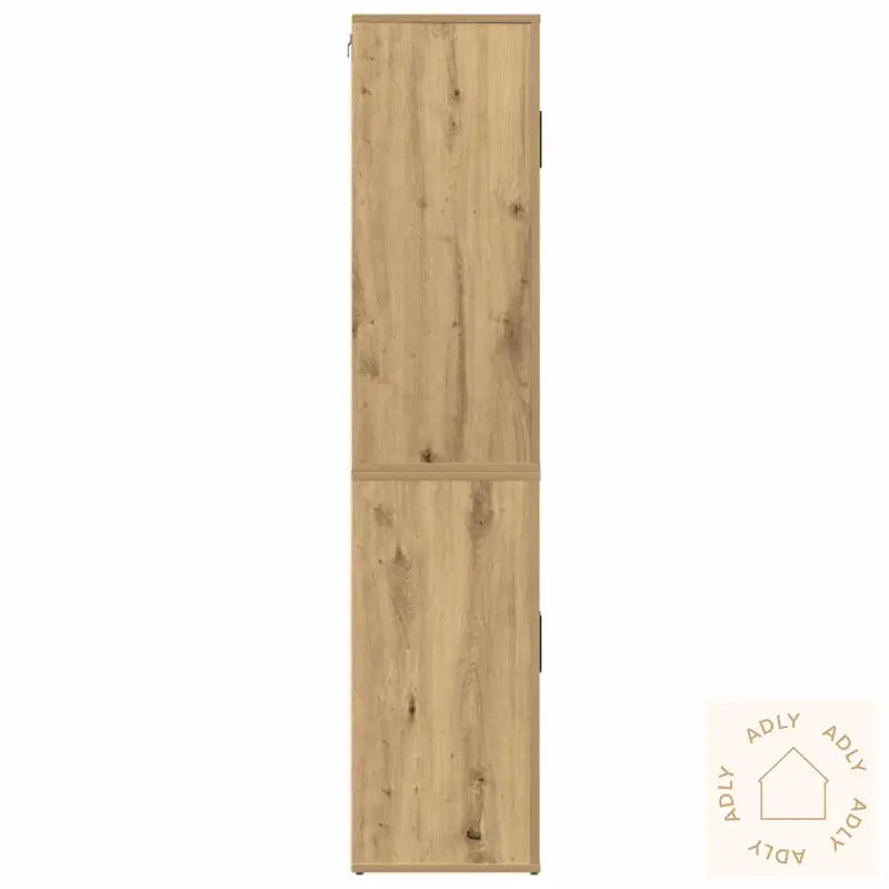 Høyskap I Artisan Eik 80X33X150 Cm Konstruert Tre