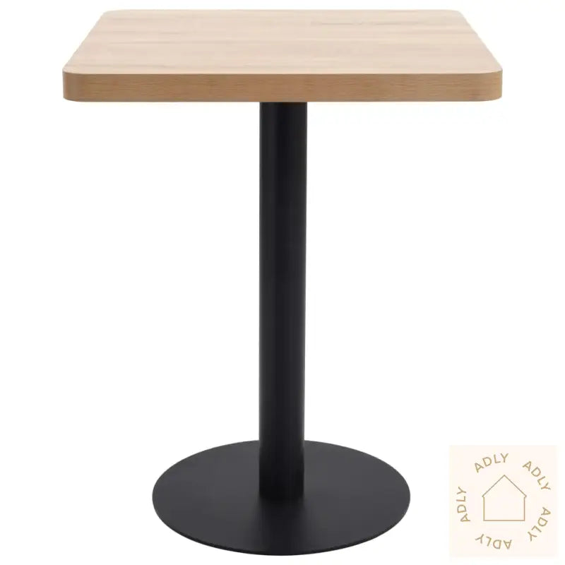 Bistrobord Lysebrun 60X60 Cm Mdf