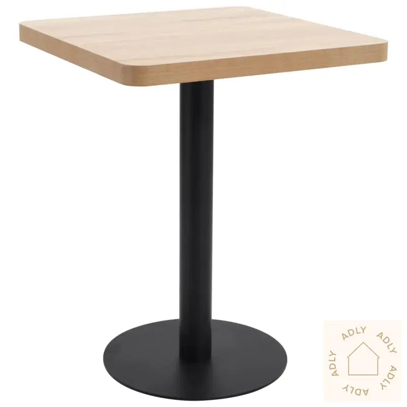 Bistrobord Lysebrun 60X60 Cm Mdf