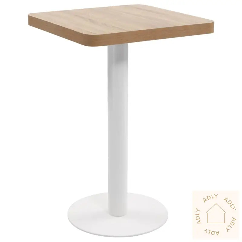 Bistrobord Lysebrun 50X50 Cm Mdf