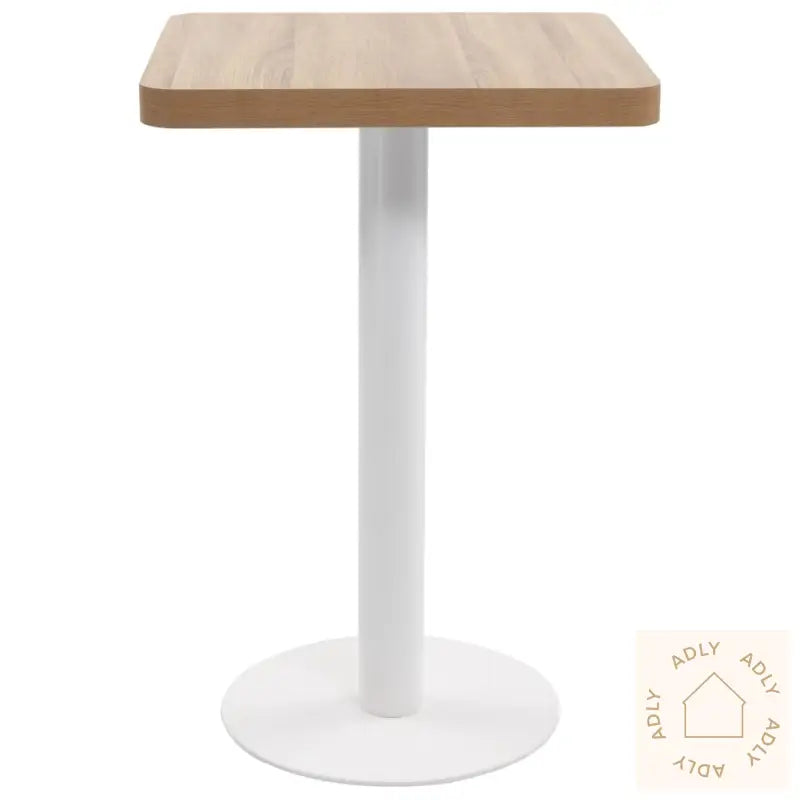 Bistrobord Lysebrun 50X50 Cm Mdf