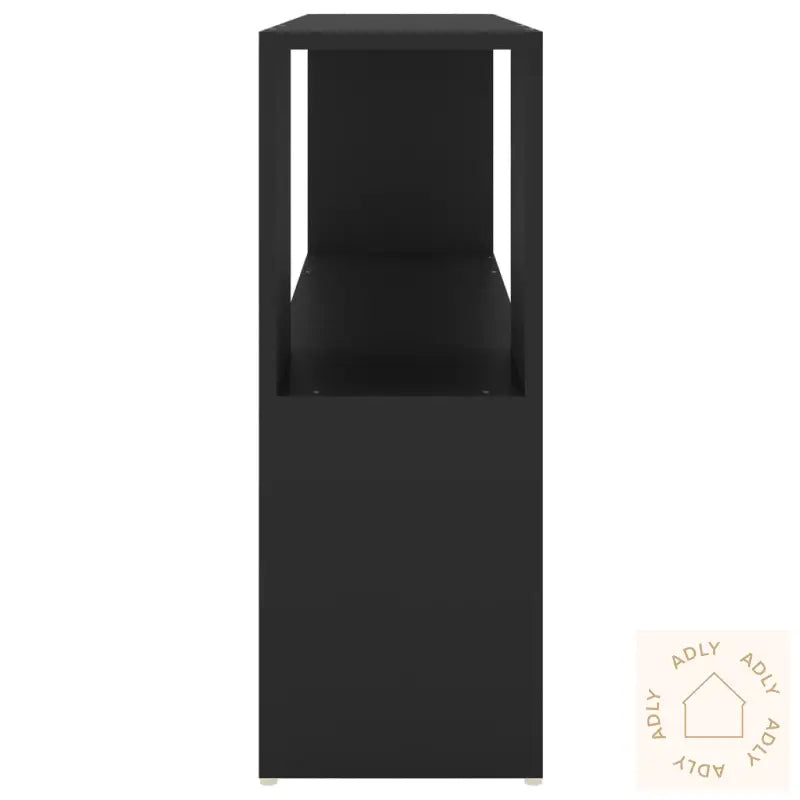 Bokhylle Svart 100X24X63 Cm Konstruert Tre