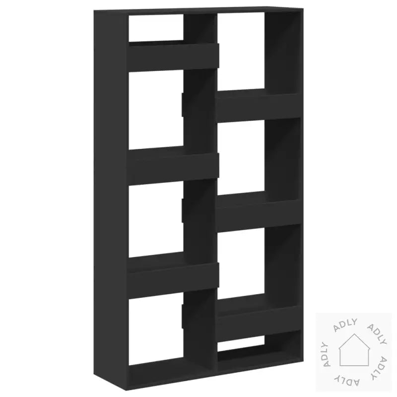 Bokhylle Svart 100X33X175 Cm Konstruert Tre