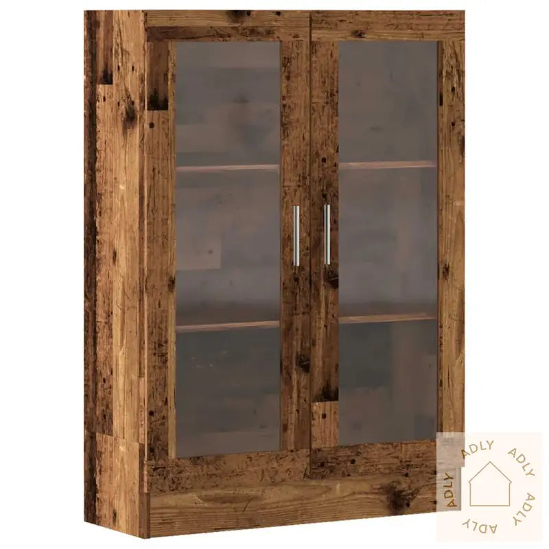 Bokhylle Gammelt Tre 82,5X30,5X115 Cm Konstruert Tre