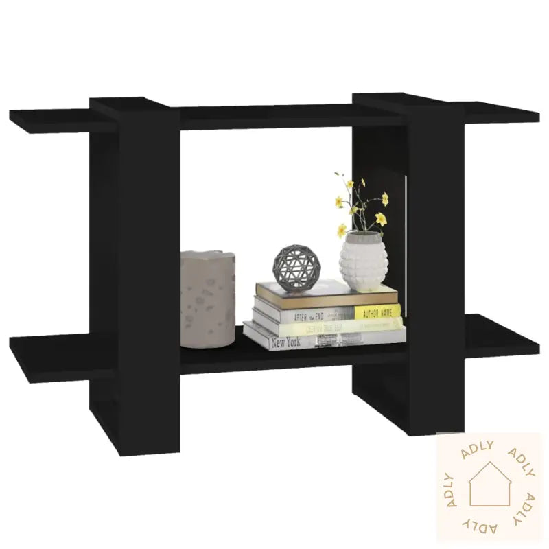 Bokhylle/Romdeler Svart 80X30X51 Cm