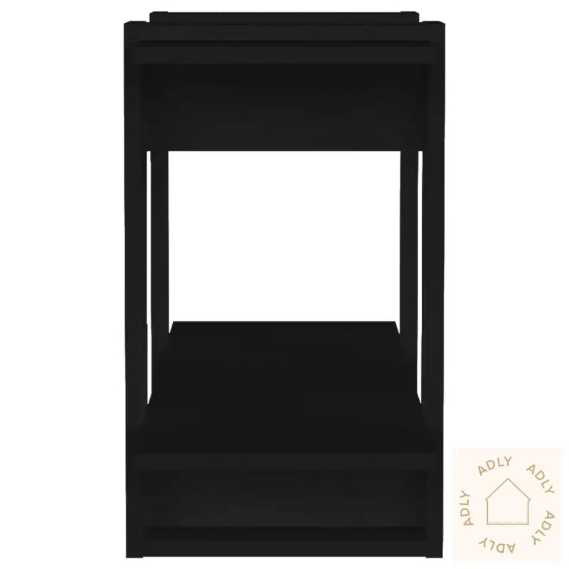 Bokhylle/Romdeler Svart 80X30X51 Cm