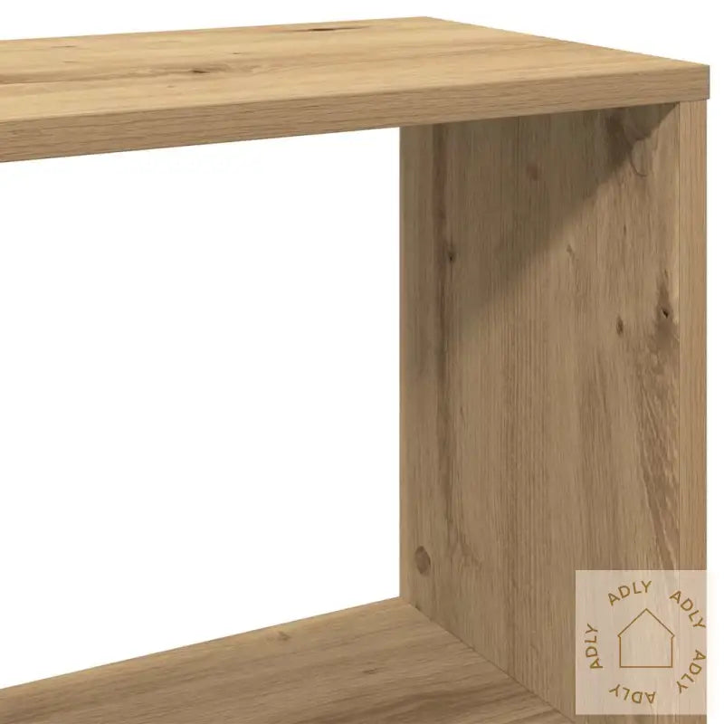 Bokhylle Artisan Eik 80X24X96 Cm Konstruert Tre