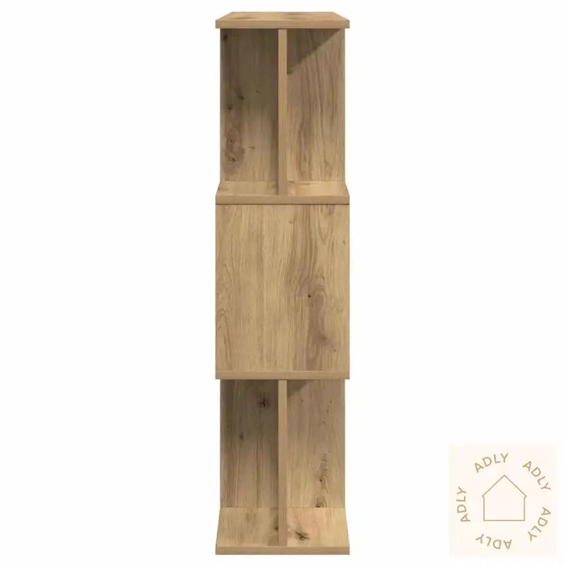 Bokhylle Artisan Eik 80X24X96 Cm Konstruert Tre