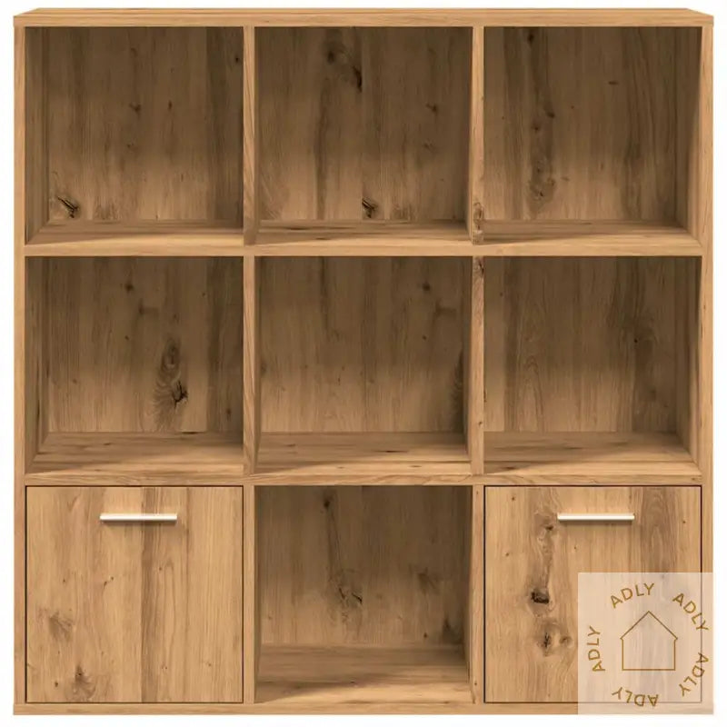 Bokhylle Artisan Eik 98X29X97,5 Cm Konstruert Tre
