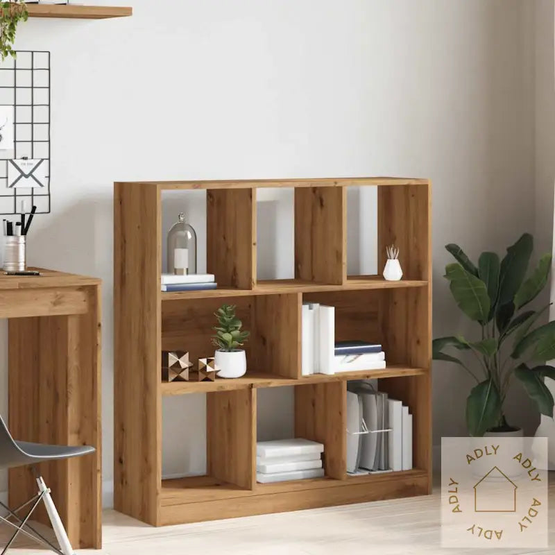 Bokhylle Artisan Eik 97,5X29,5X100 Cm Konstruert Tre