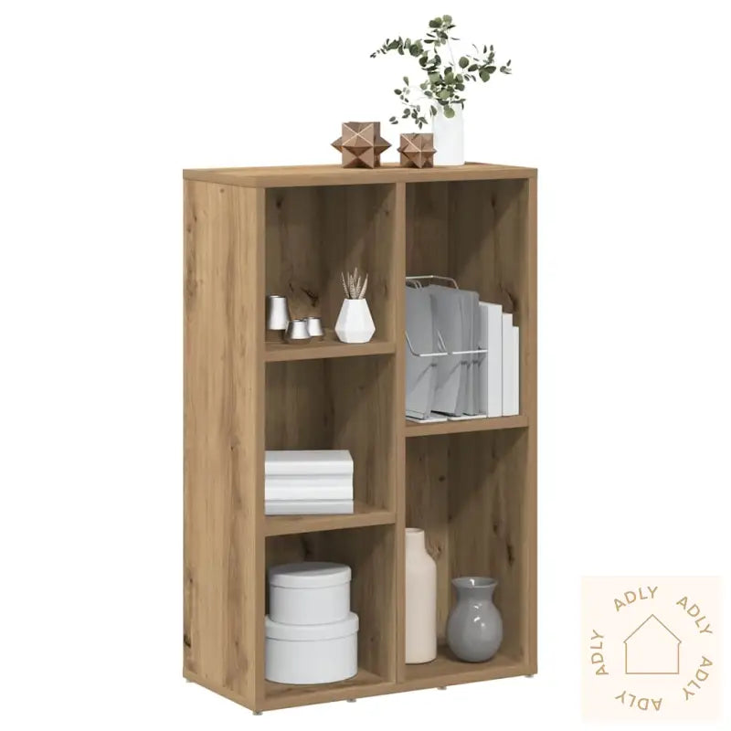 Bokhylle Artisan Eik 50X25X80 Cm Konstruert Tre