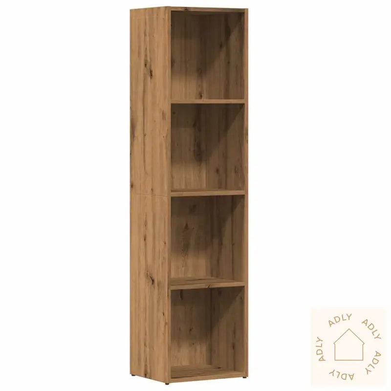 Bokhylle Artisan Eik 36X30X143 Cm Konstruert Tre