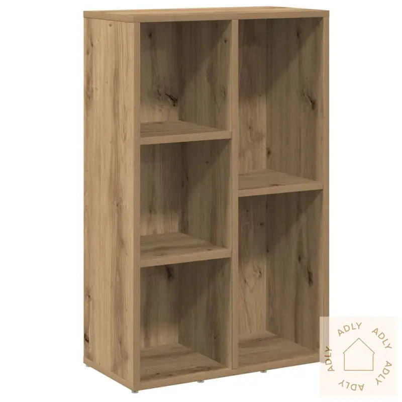 Bokhylle Artisan Eik 50X25X80 Cm Konstruert Tre