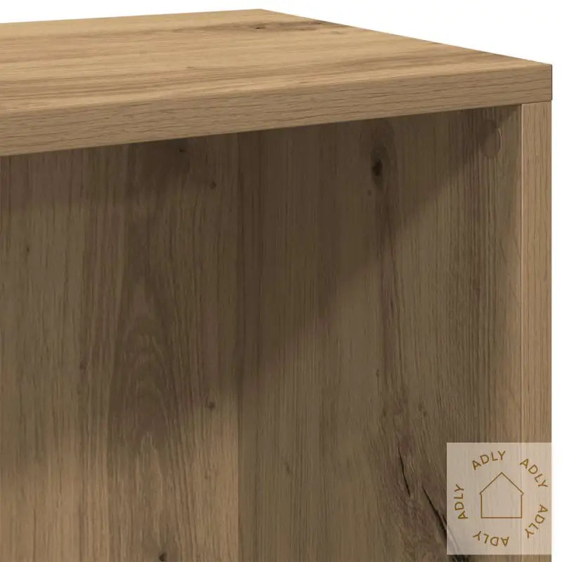 Bokhylle Artisan Eik 50X25X80 Cm Konstruert Tre