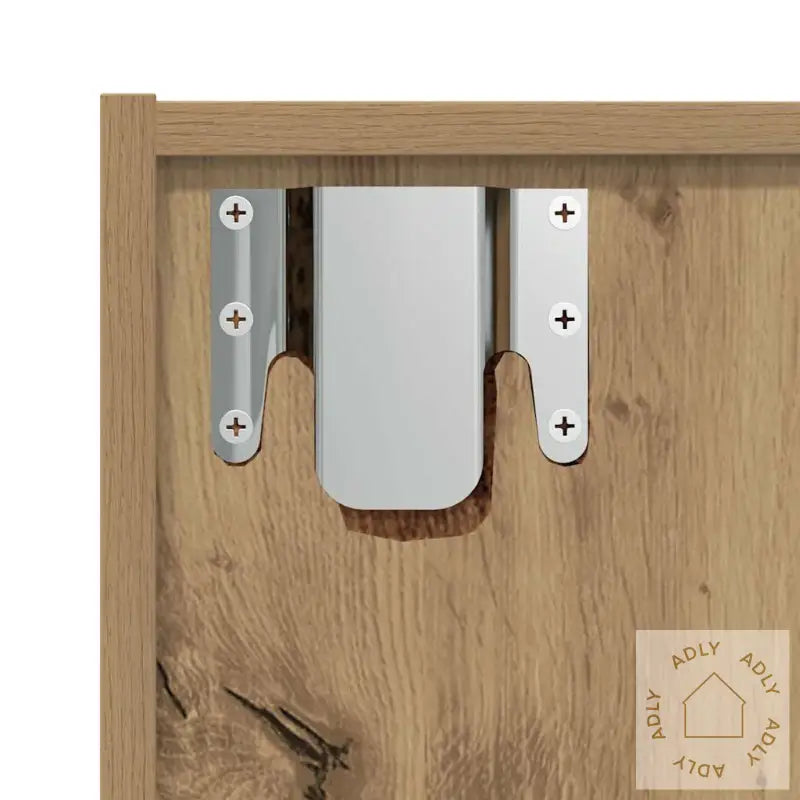 Bokhylle/Tv-Benk Artisan Eik 36X30X143Cm Konstruert Tre
