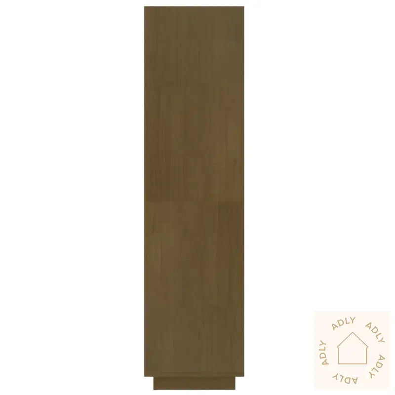 Bokhylle/Romdeler Honningbrun 60X35X135 Cm Heltre Furu