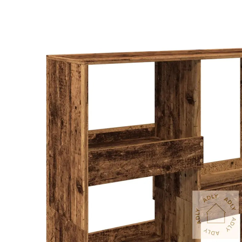 Romdeler Gammelt Tre 100X33X115 Cm Konstruert Tre