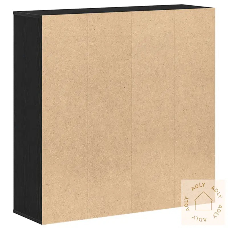 Bokhylle Svart Eik 98X29X97,5 Cm Konstruert Tre