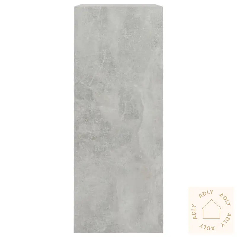 Bokhylle 2 Nivåer Betonggrå 80X30X76,5 Cm Konstruert Tre