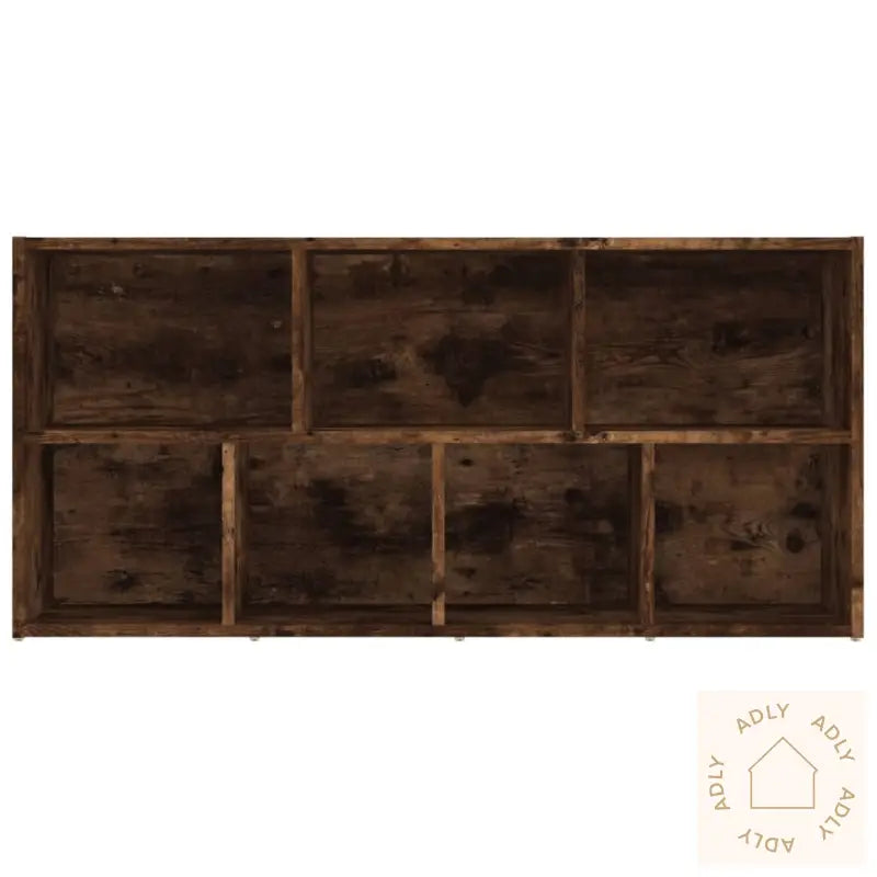 Bokhylle Røkt Eik 50X25X106 Cm