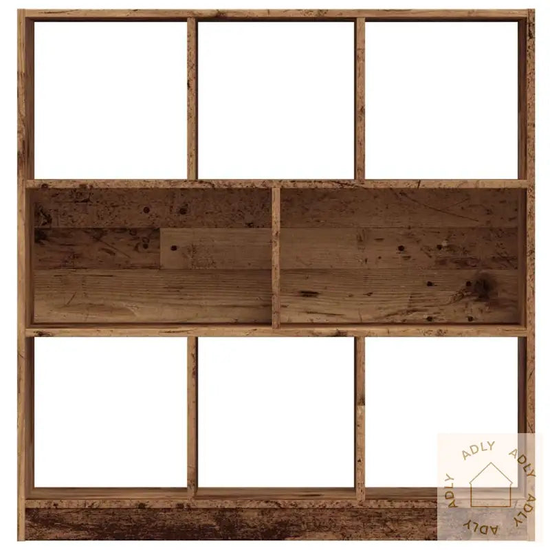 Bokhylle Gammelt Tre 97,5X29,5X100 Cm Konstruert Tre