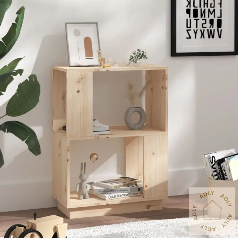 Bokhylle/Romdeler 51X25X70 Cm Heltre Furu