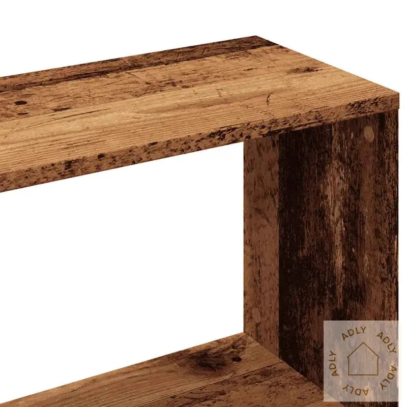 Bokhylle Gammelt Tre 97,5X29,5X100 Cm Konstruert Tre