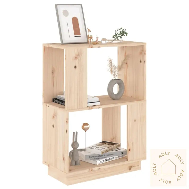 Bokhylle/Romdeler 51X25X70 Cm Heltre Furu