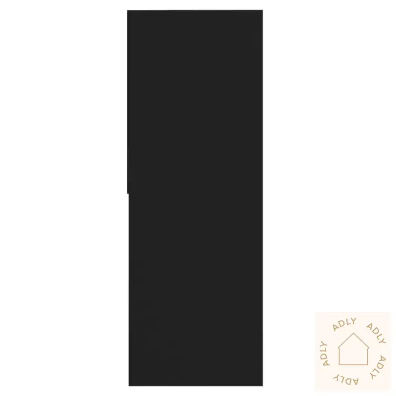 Bokhylle Svart 67X24X161 Cm Konstruert Tre