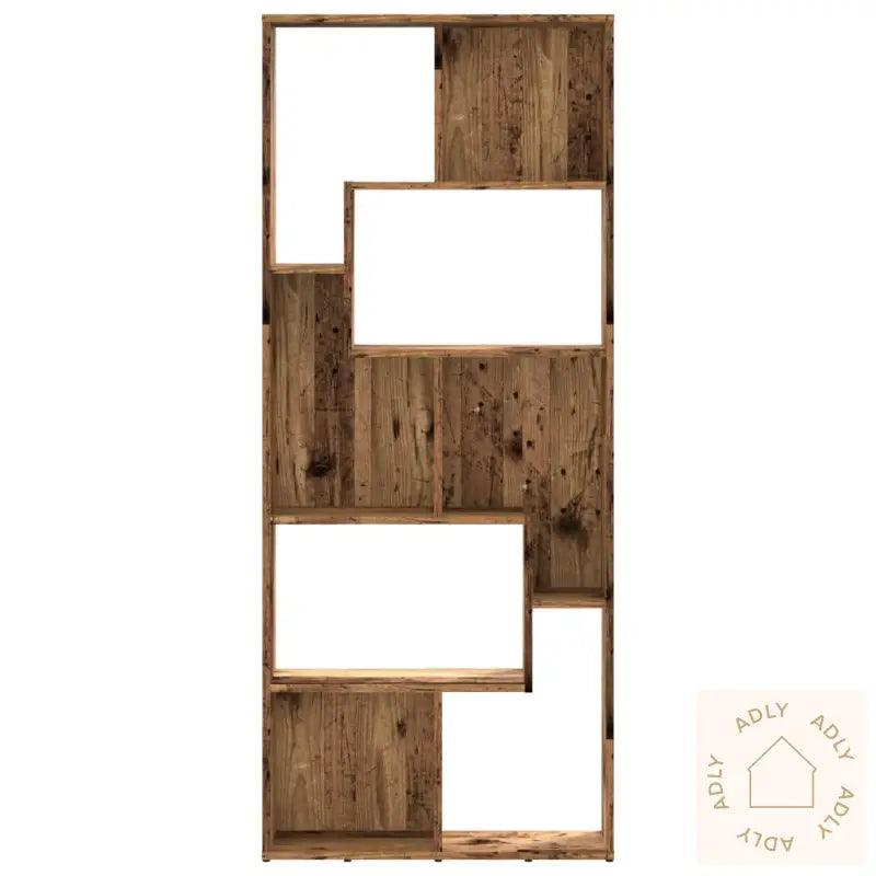 Bokhylle Gammelt Tre 67X24X161 Cm Konstruert Tre