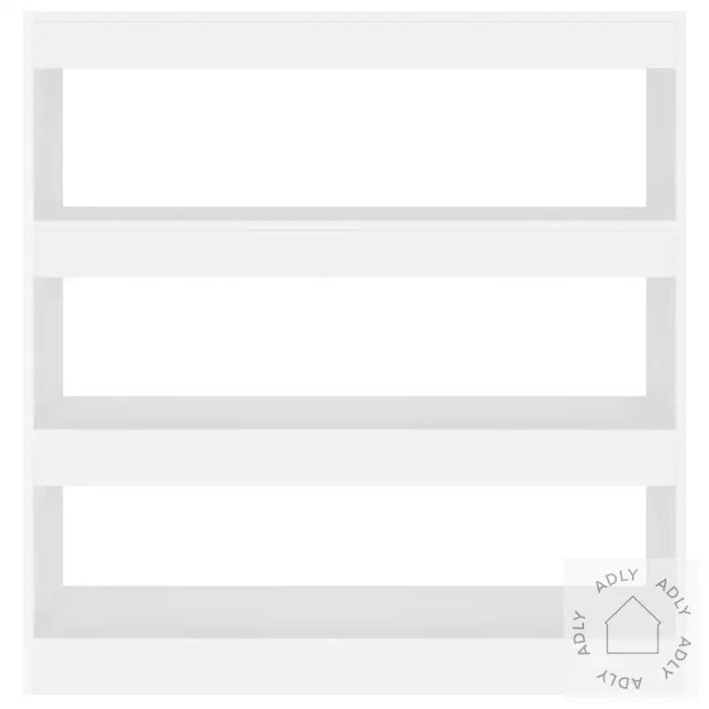 Bokhylle/Romdeler Hvit 100X30X103 Cm