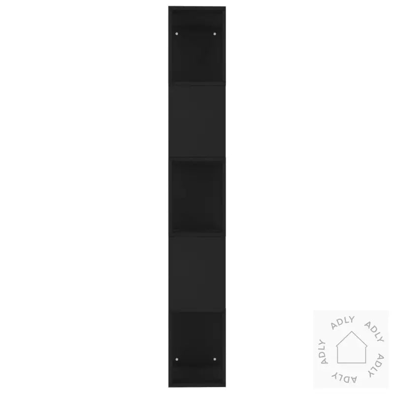 Bokhylle/Romdeler Svart 45X24X159 Cm Konstruert Tre