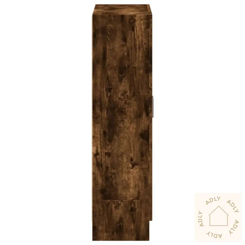 Bokhylle Røkt Eik 82,5X30,5X115 Cm Konstruert Tre