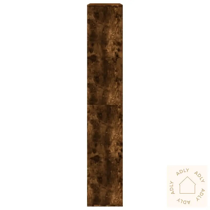 Bokhylle Røkt Eik 100X33X187,5 Cm Konstruert Tre